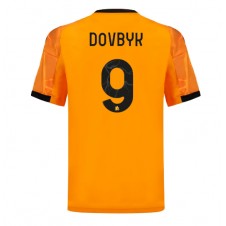 AS Roma Artem Dovbyk #9 Bortedrakt 2025-26 Kortermet
